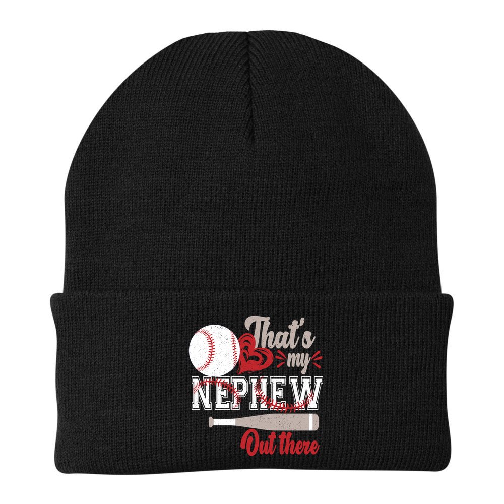 That Is My Nephew Out There Baseball Beanie