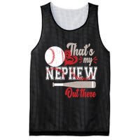 That Is My Nephew Out There Baseball Mesh Reversible Basketball Jersey Tank