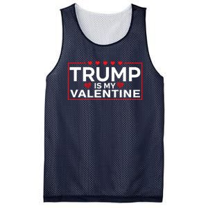 Trump Is My Valentine Design | Funny Boy Girl Adults Mesh Reversible Basketball Jersey Tank