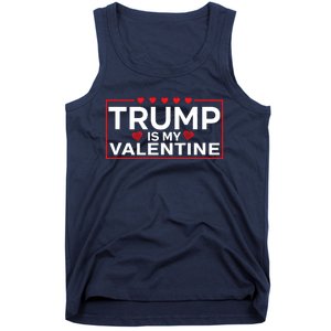 Trump Is My Valentine Design | Funny Boy Girl Adults Tank Top