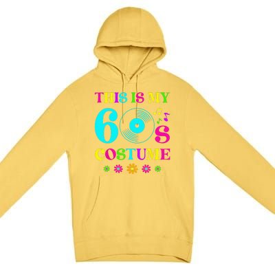 This Is My 60s Bro Costume Retro Halloween 1960s 60s Party Premium Pullover Hoodie