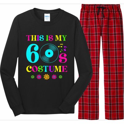 This Is My 60s Bro Costume Retro Halloween 1960s 60s Party Long Sleeve Pajama Set