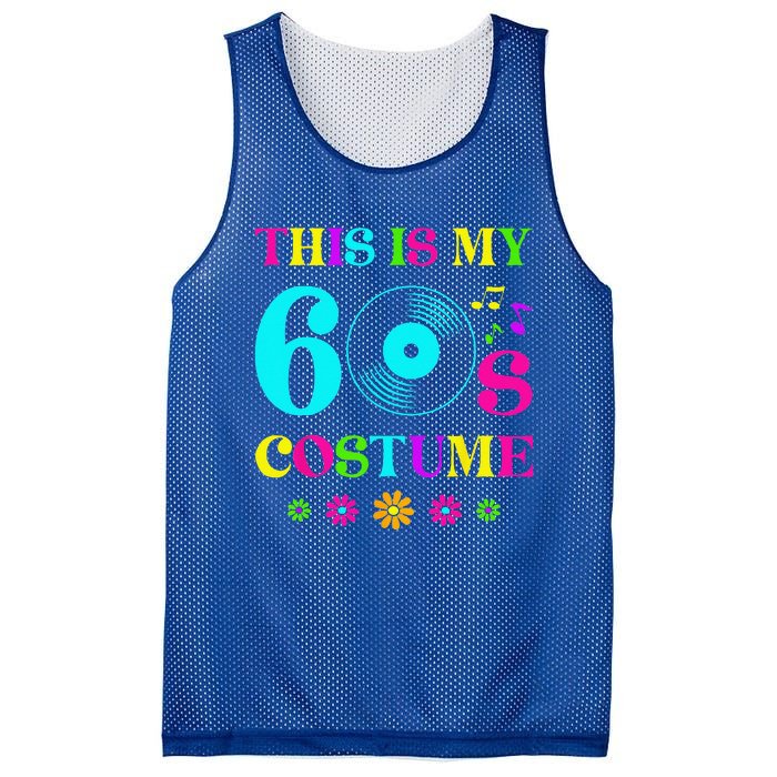 This Is My 60s Bro Costume Retro Halloween 1960s 60s Party Mesh Reversible Basketball Jersey Tank