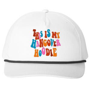 This Is My Hangover Gift Cute Colorful Text Gift Snapback Five-Panel Rope Hat