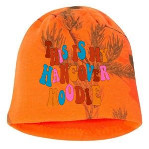 This Is My Hangover Gift Cute Colorful Text Gift Kati - Camo Knit Beanie