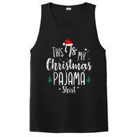 This Is My Christmas Pajama Shirt Xmas Christmas Tree PosiCharge Competitor Tank