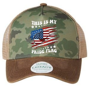 This Is My Pride Flag Usa American 4th Of July Cowboy Hat Legacy Tie Dye Trucker Hat