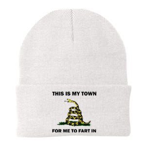 This Is My Town For Me To Fart In Funny Knit Cap Winter Beanie