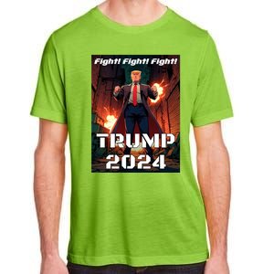 Trump Is My President 2024 Fight! Fight! Fight! Gift Adult ChromaSoft Performance T-Shirt