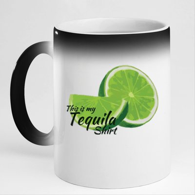 This Is My Tequila 11oz Black Color Changing Mug