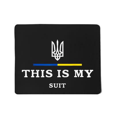 This Is My Suit IM Not Playing Cards Tramp & Zelensky Mousepad