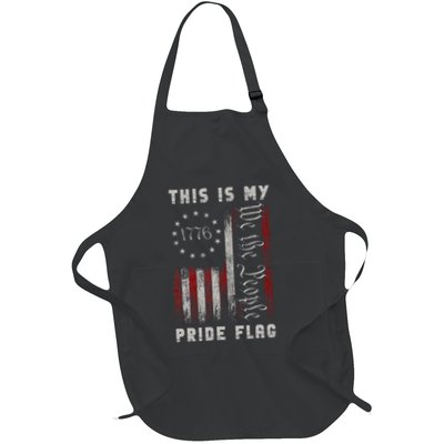 This Is My Pride Flag Usa American 4th Of July Apron