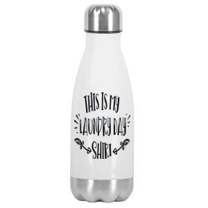 This Is My Laundry Day Stainless Steel Insulated Water Bottle