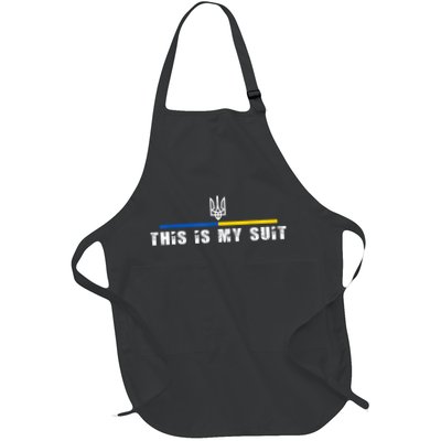 This Is My Suit Support Zelensky Ukrainian Suit Apron