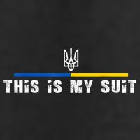 This Is My Suit Support Zelensky Ukrainian Suit Adult Drive Performance Visor