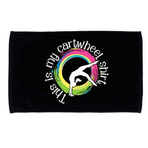 This Is My Cartwheel Gymnast Acrobatics Gymnastics Microfiber Hand Towel