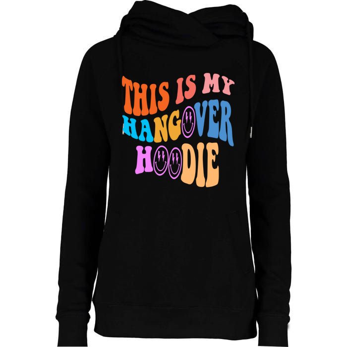 This Is My Hangover Hoodie Trendy Womens Funnel Neck Pullover Hood