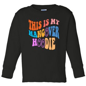 This Is My Hangover Hoodie Trendy Toddler Long Sleeve Shirt