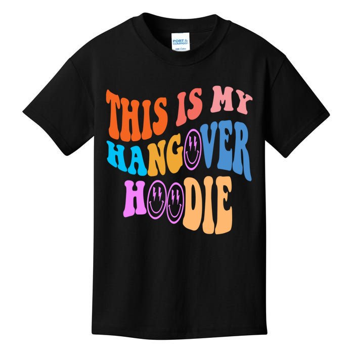 This Is My Hangover Hoodie Trendy Kids T-Shirt