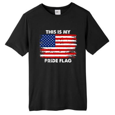 This Is My Pride Flag USA American 4th of July Patriotic Tall Fusion ChromaSoft Performance T-Shirt