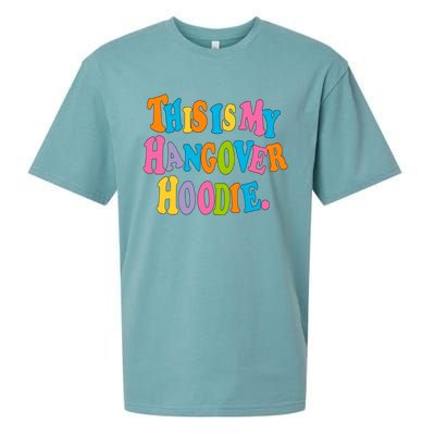 This Is My Hangover Gift Colorful Trendy Clothing Gift Sueded Cloud Jersey T-Shirt