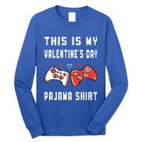 This Is My Valentine's Day Pajama Gift Video Game Lover Gift Long Sleeve Shirt