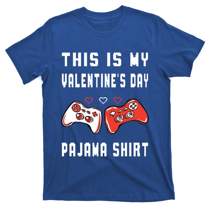 This Is My Valentine's Day Pajama Gift Video Game Lover Gift T-Shirt