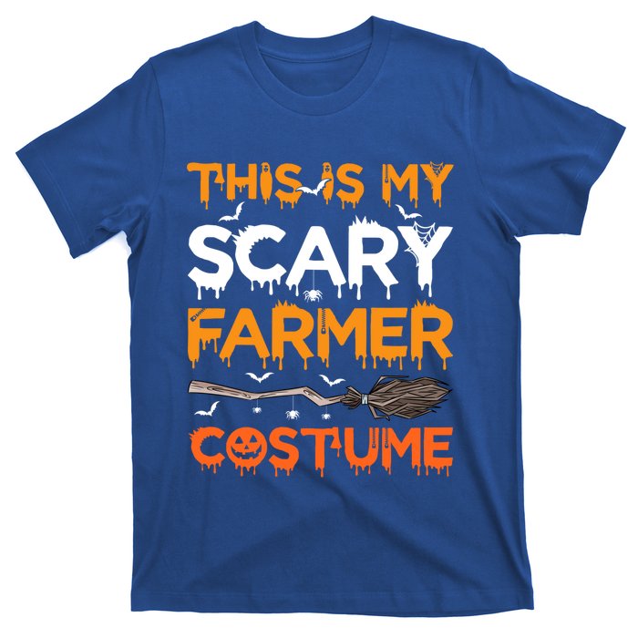 This Is My Scary Farmer Costume Halloween Gift T-Shirt