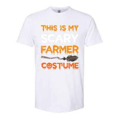 This Is My Scary Farmer Costume Halloween Gift Softstyle CVC T-Shirt