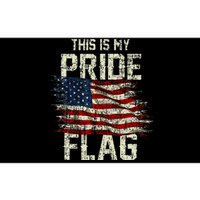 This Is My Pride Flag Usa American 4th Of July Patriotic Bumper Sticker