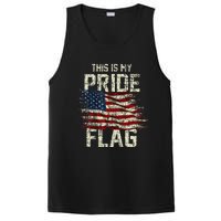 This Is My Pride Flag Usa American 4th Of July Patriotic PosiCharge Competitor Tank