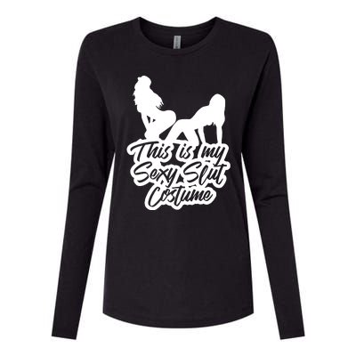 This Is My Sexy Slut Costume Womens Cotton Relaxed Long Sleeve T-Shirt