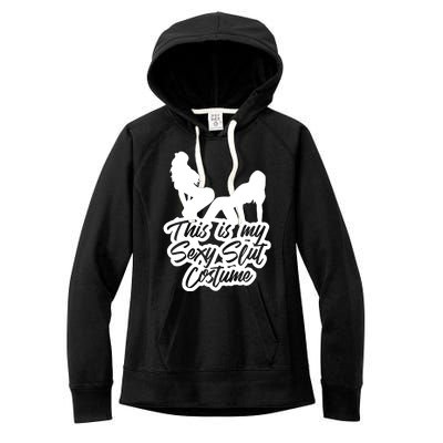 This Is My Sexy Slut Costume Women's Fleece Hoodie