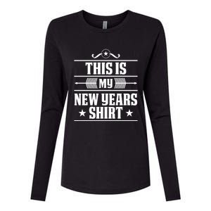 This Is My New Years Gift Funny New Years Eve Funny Gift Womens Cotton Relaxed Long Sleeve T-Shirt