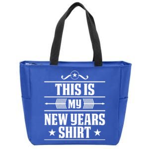 This Is My New Years Gift Funny New Years Eve Funny Gift Zip Tote Bag