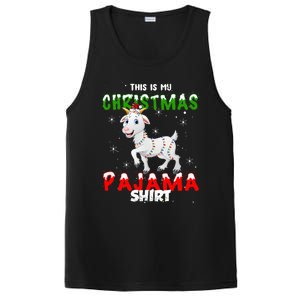 This Is My Christmas Pajama Goat Christmas Gift PosiCharge Competitor Tank