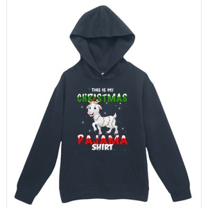 This Is My Christmas Pajama Goat Christmas Gift Urban Pullover Hoodie