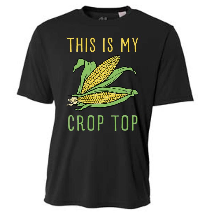 THIS IS MY CROP TOP FUNNY CORN COB Cooling Performance Crew T-Shirt