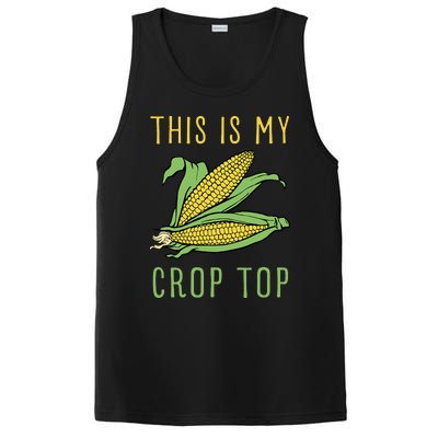 THIS IS MY CROP TOP FUNNY CORN COB PosiCharge Competitor Tank