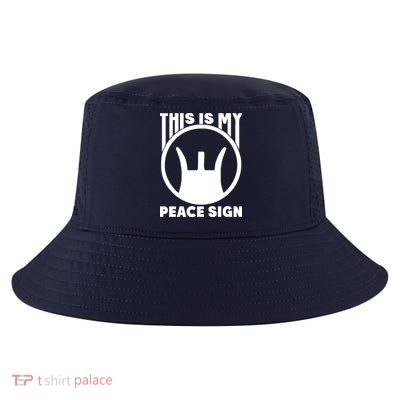 This Is My Peace Sign Cool Comfort Performance Bucket Hat