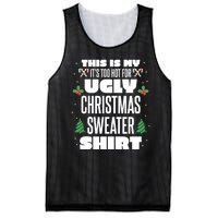 This Is My Its Too Hot For Ugly Christmas Sweaters Mesh Reversible Basketball Jersey Tank