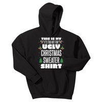 This Is My Its Too Hot For Ugly Christmas Sweaters Kids Hoodie