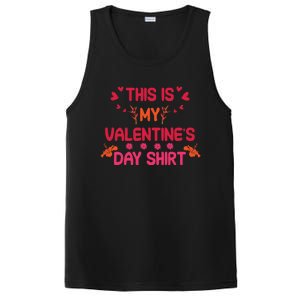 This Is My Valentine's Day Gift Quote Couple Love Funny Gift PosiCharge Competitor Tank