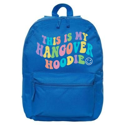 This Is My Hangover Gift Smile Face Trendy Clothing Gift 16 in Basic Backpack