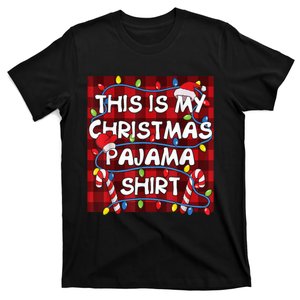 This Is My Christmas Pajama Shirt Family Matching Christmas T-Shirt