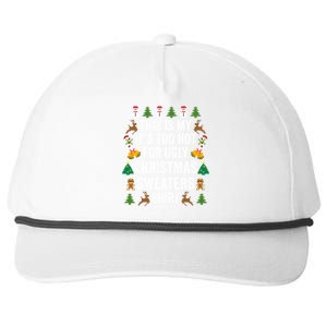 This Is My Its Too Hot For Ugly Christmas Sweaters Snapback Five-Panel Rope Hat