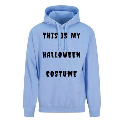 This Is My Halloween Costume Unisex Surf Hoodie