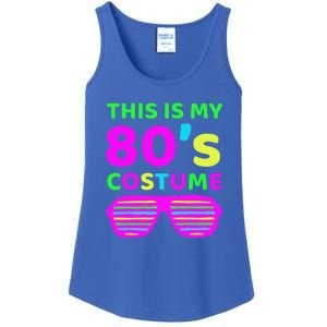 This Is My 80's Costume Outfit Eighties Retro Party Design Ladies Essential Tank