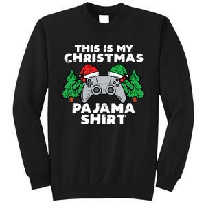 This Is My Christmas Pajama Shirts Video Games Boy Xmas Sweatshirt