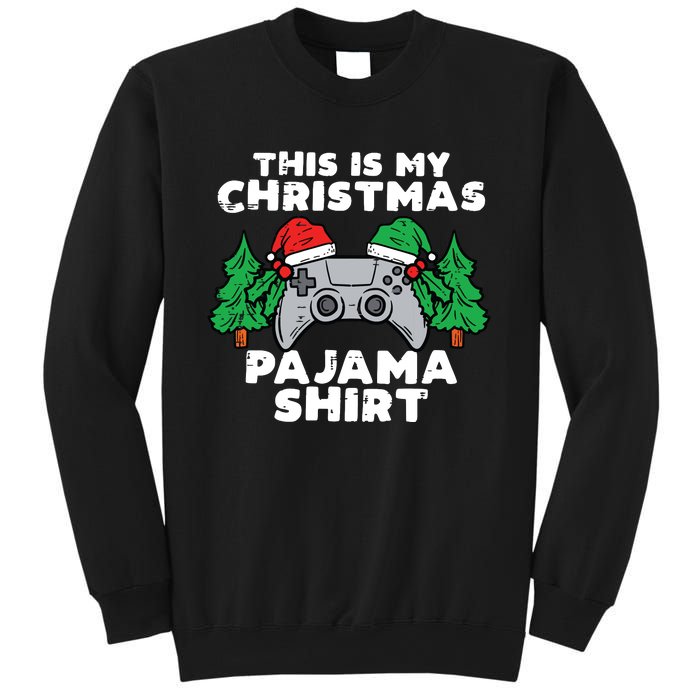 This Is My Christmas Pajama Shirts Video Games Boy Xmas Sweatshirt